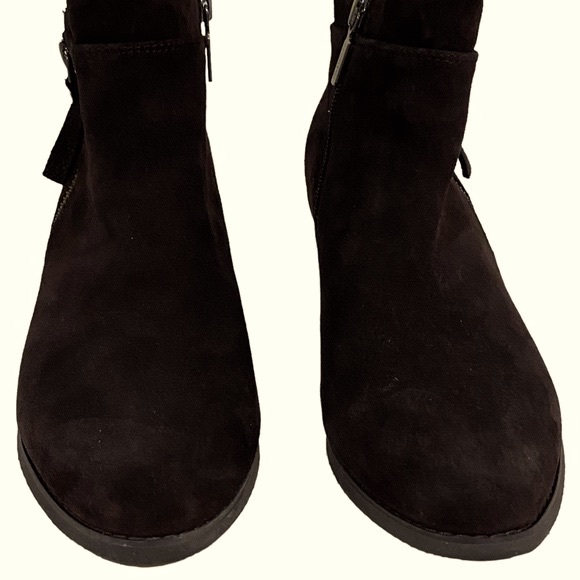 Blondo Isaac Brown Suede Waterproof Side Zip Ankle Boots Size 8 - Picture 3 of 15